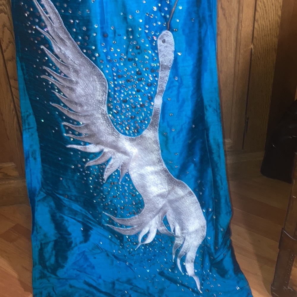 Vietnamese AO Dai style costume dress swan - Picture 6 of 10